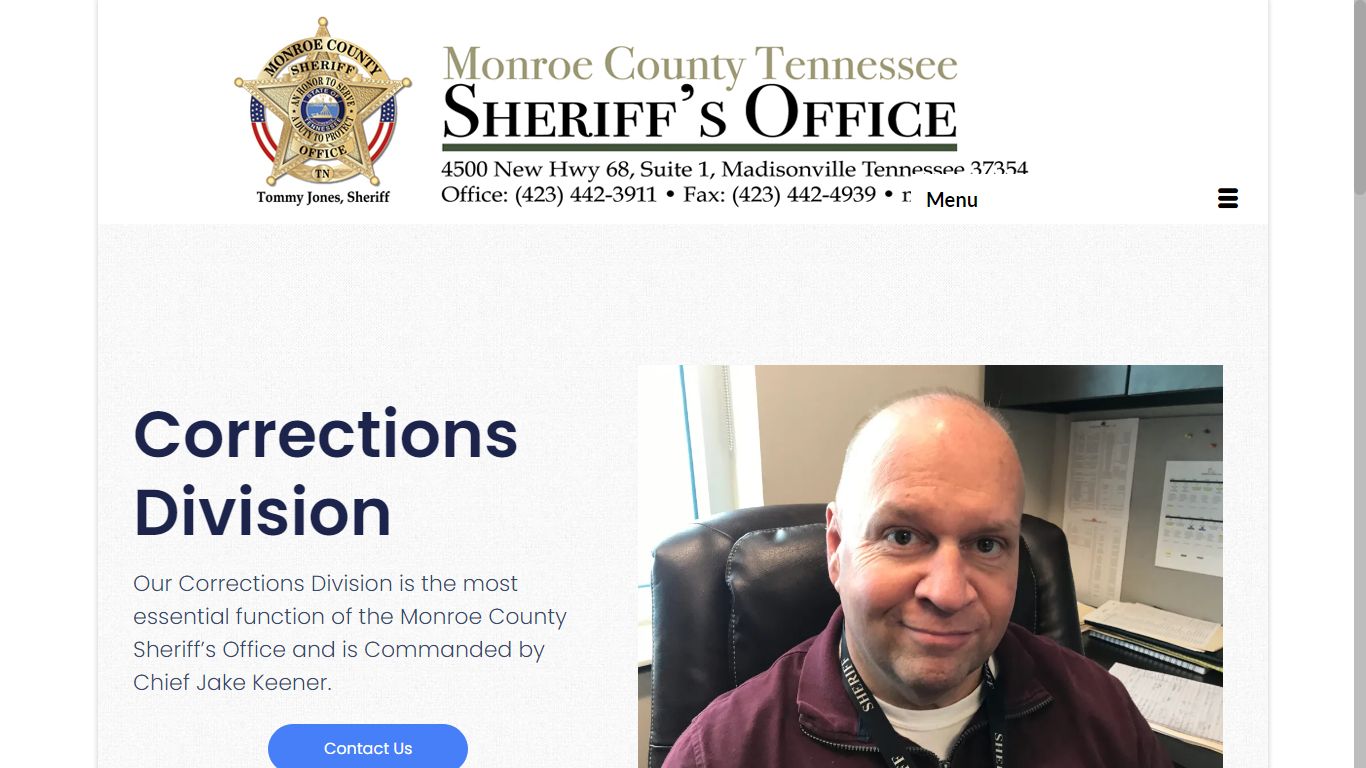Corrections - Monroe County Tennessee Sheriff's Office